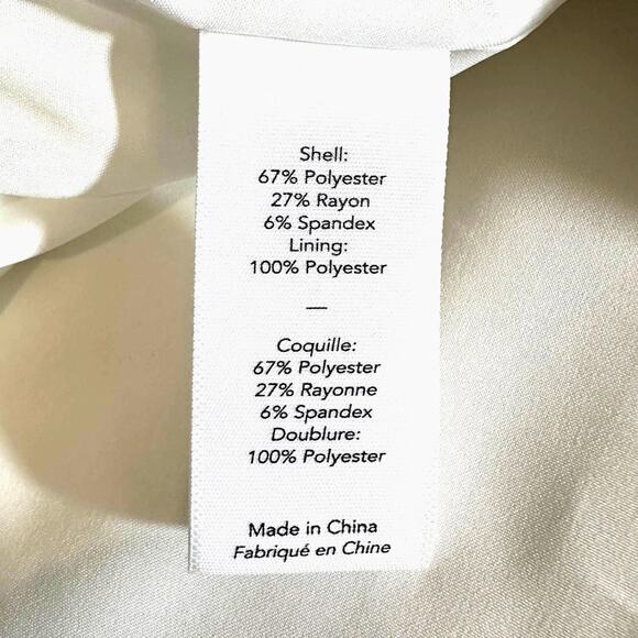 Likely Womens Isadora Cut Out Mini Dress White Size 12 Party Glam Clubwear Event - Picture 12 of 14